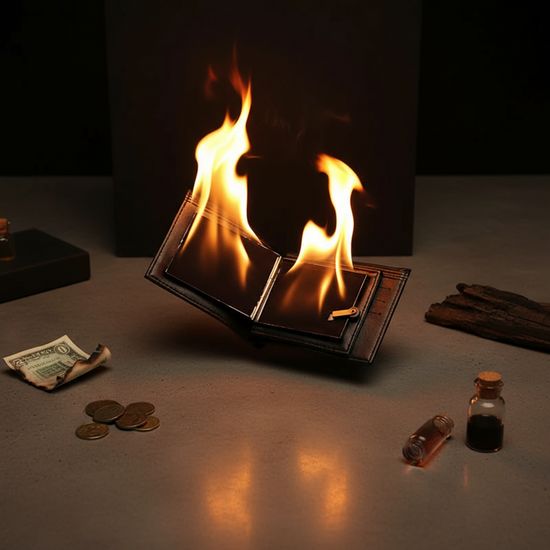 Magic Fire Wallet Lighter