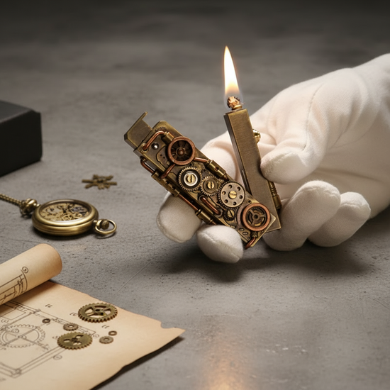 Steampunk Clockwork Lighter