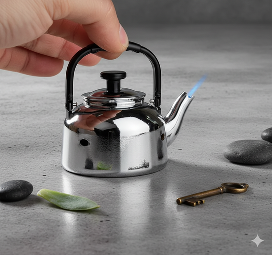 Inox Tea Pot Lighter