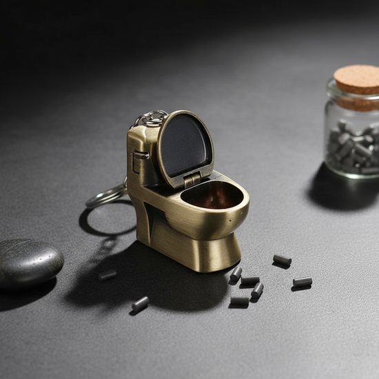 Metal Toilet Lighter